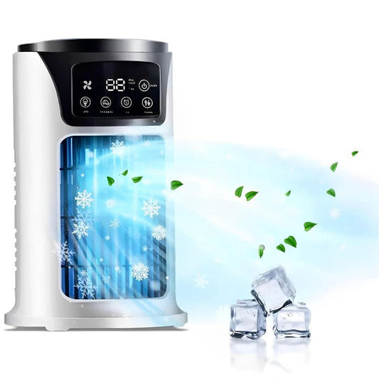 Portable Compact Air Conditioner with Remote Control for Rooms up to 250 sq ft