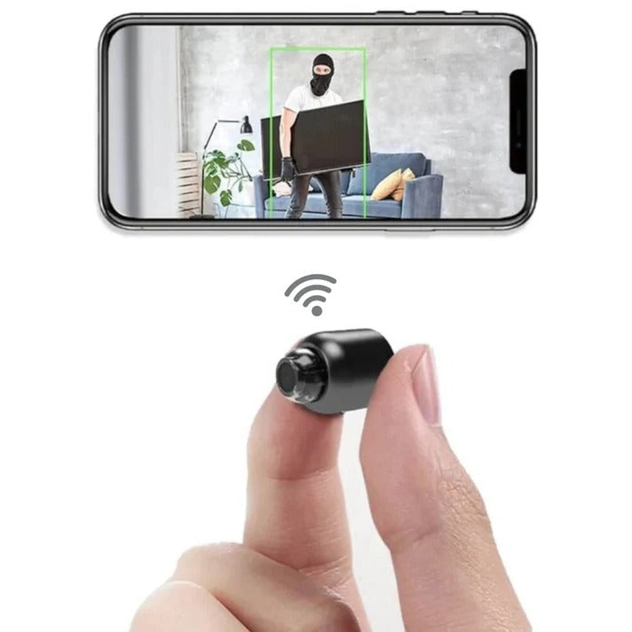 Small HD WiFi Security Camera with Night Vision