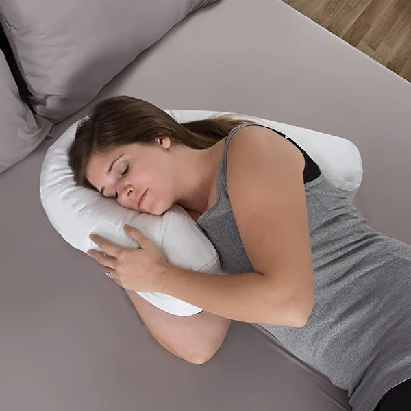 Side Sleeper Pillow with Ear Hole for Comfort and Support
