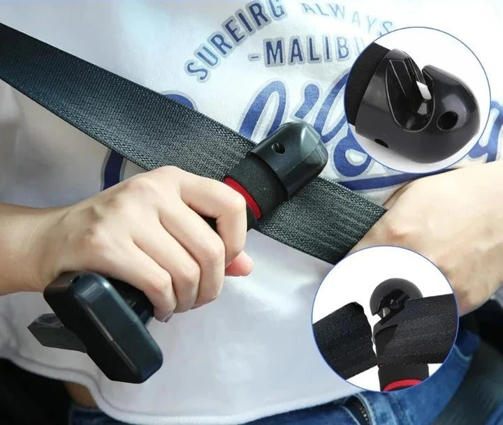 Multifunctional Vehicle Door Assist Handle with Ergonomic Grip