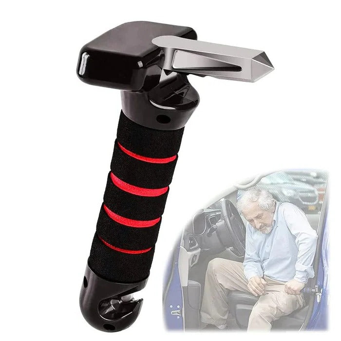 Multifunctional Vehicle Door Assist Handle with Ergonomic Grip