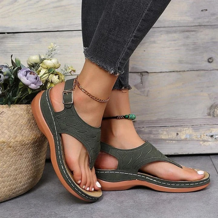 Orthotic Women's Sandals for Foot Pain Relief