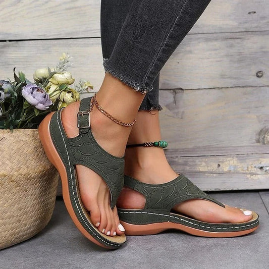 Orthotic Women's Sandals for Foot Pain Relief