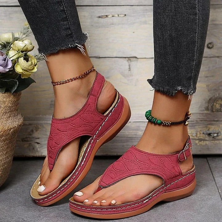 Orthotic Women's Sandals for Foot Pain Relief