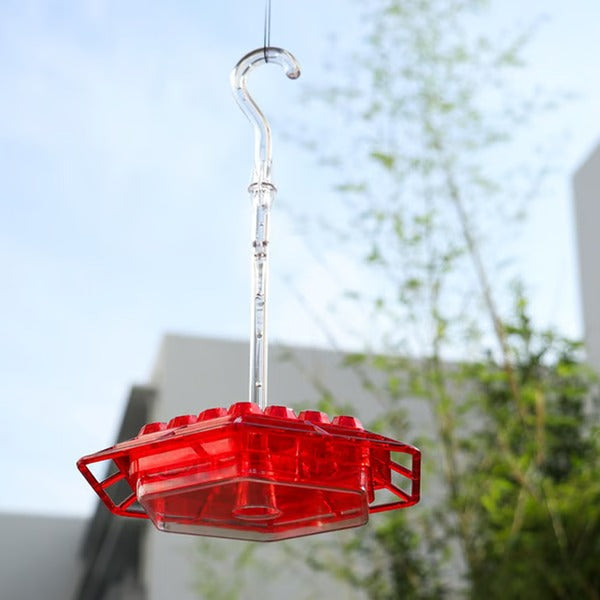 Hummingbird Feeder with Ant Moat and 30 Feeding Tubes