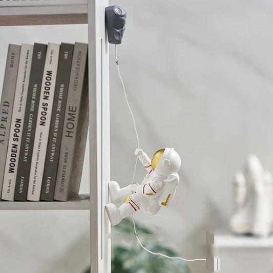 Astronaut Climber Wall Art Resin Decoration