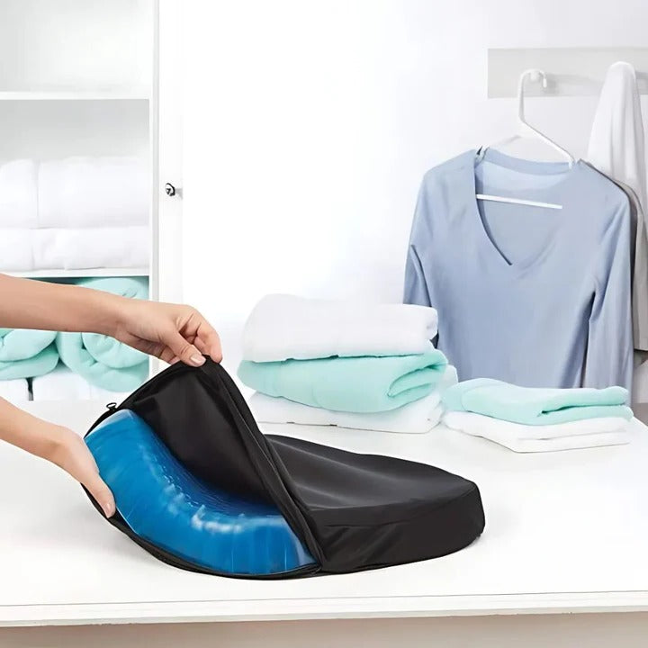 Orthopedic Gel Seat Cushion for Tailbone and Lower Back Pain Relief