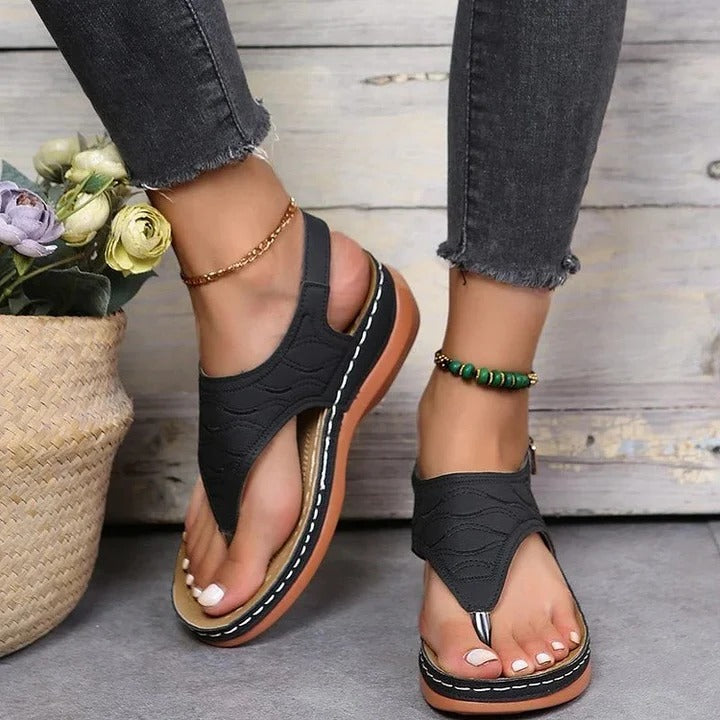 Orthotic Women's Sandals for Foot Pain Relief
