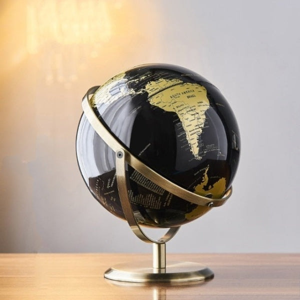 Vintage Geographical Globe with Classic Design