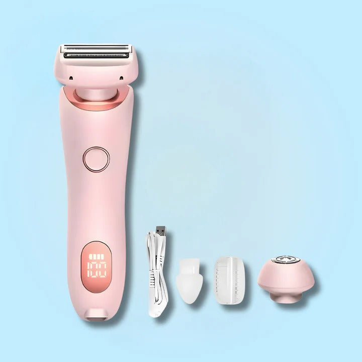 Women's Rechargeable Electric Pubic Shaver for Sensitive Skin