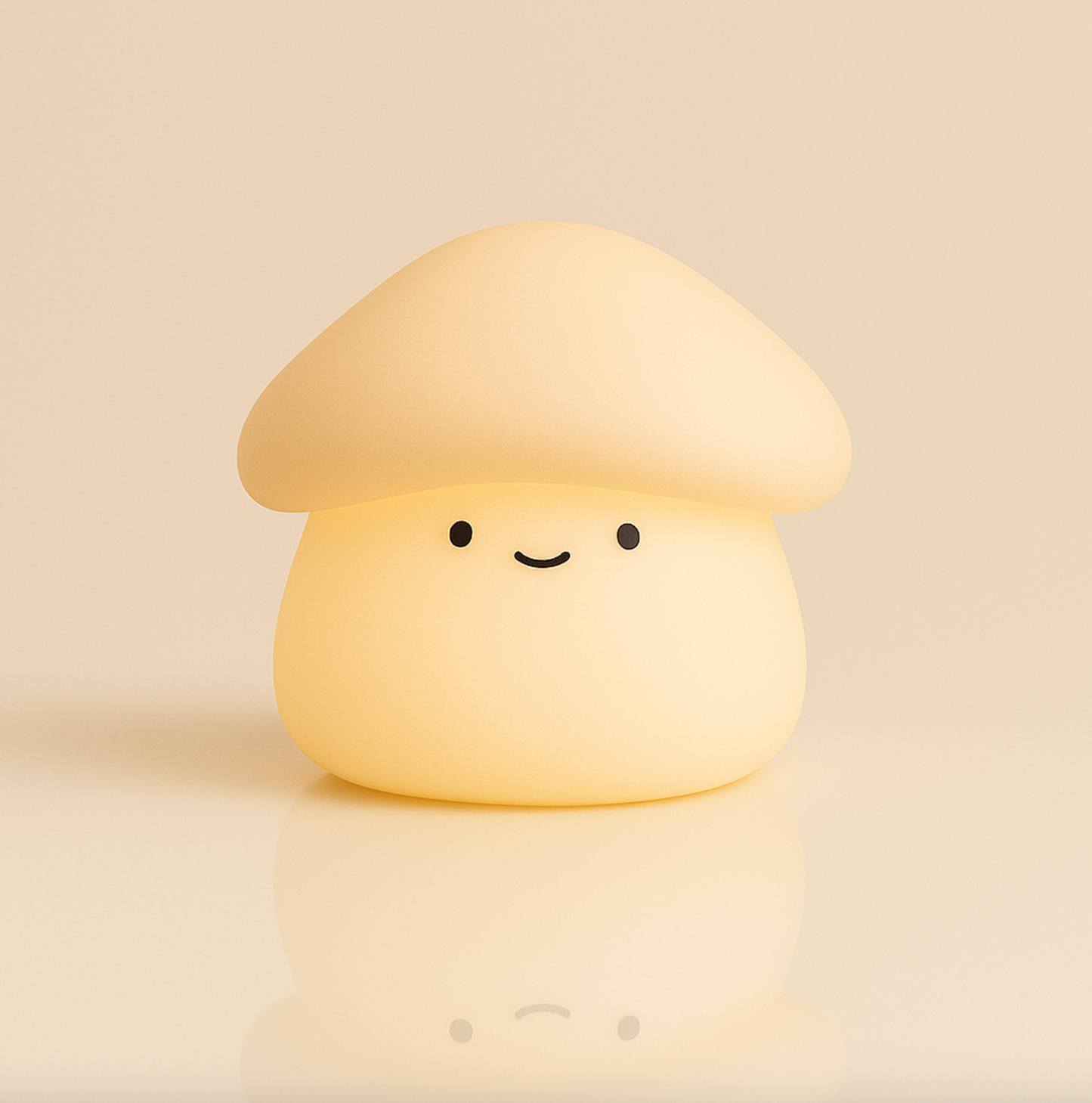 Soft Silicone Mushroom Night Light for Kids