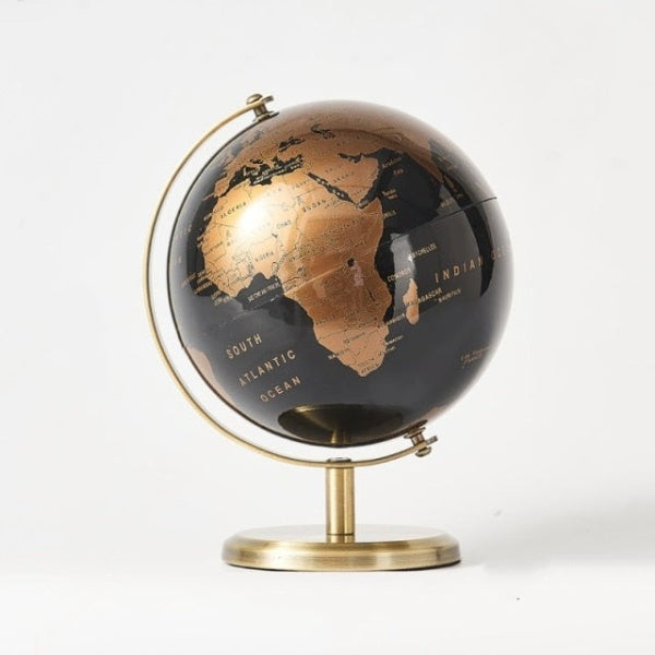 Vintage Geographical Globe with Classic Design