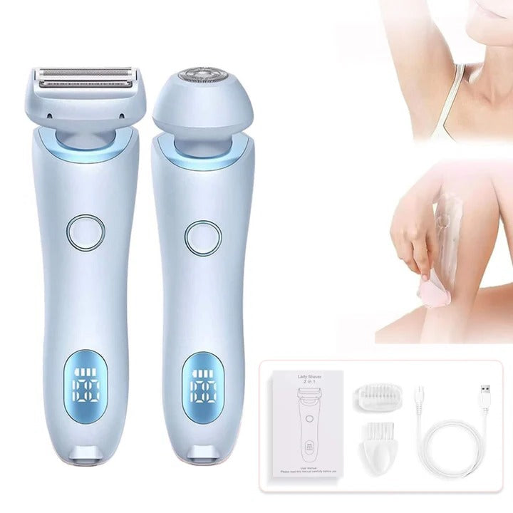 Women's Rechargeable Electric Pubic Shaver for Sensitive Skin