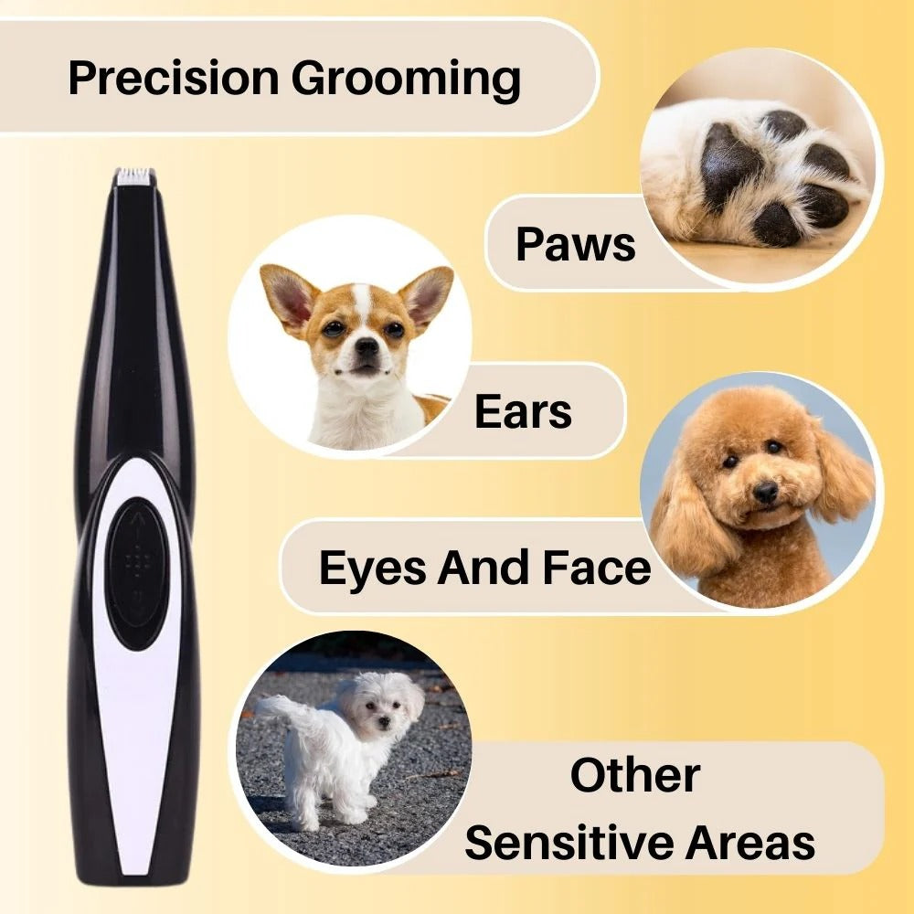 Quiet Rechargeable Pet Grooming Trimmer