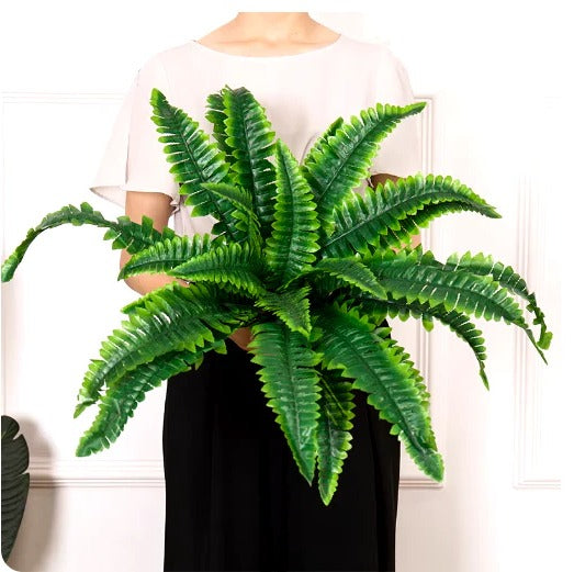 UV Resistant Lifelike Outdoor Boston Fern Plant