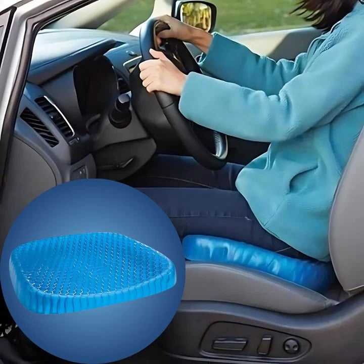 Orthopedic Gel Seat Cushion for Tailbone and Lower Back Pain Relief
