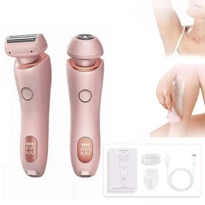 Women's Rechargeable Electric Pubic Shaver for Sensitive Skin
