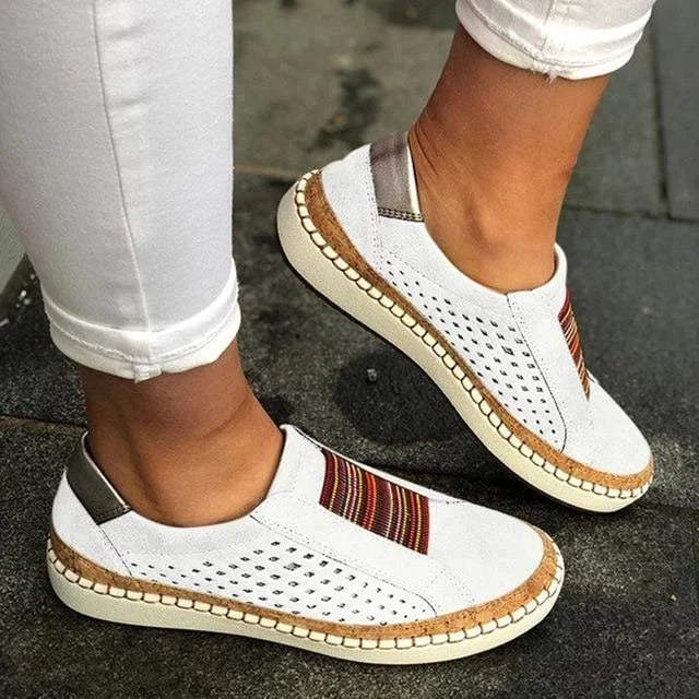 Women's Breathable Slip-On Bunion Corrector Sneakers with Arch Support