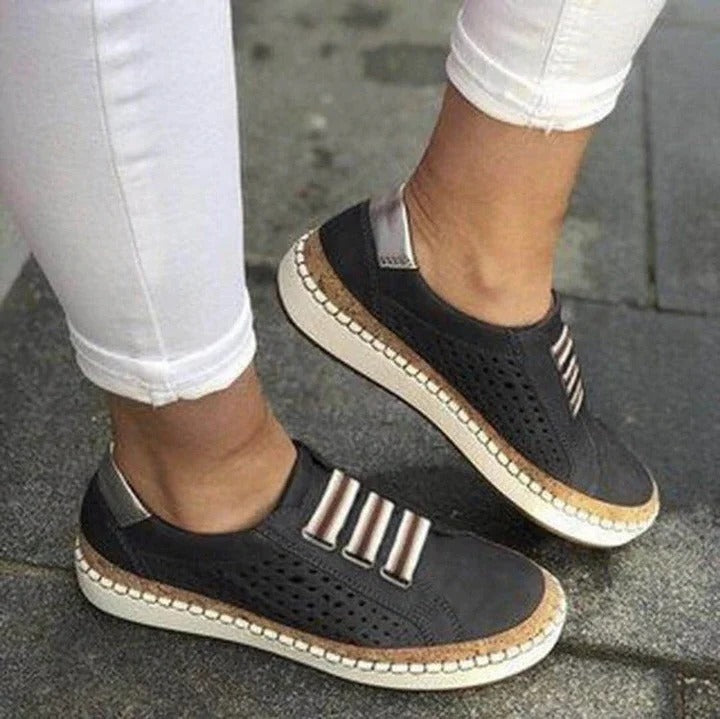 Women's Breathable Slip-On Bunion Corrector Sneakers with Arch Support
