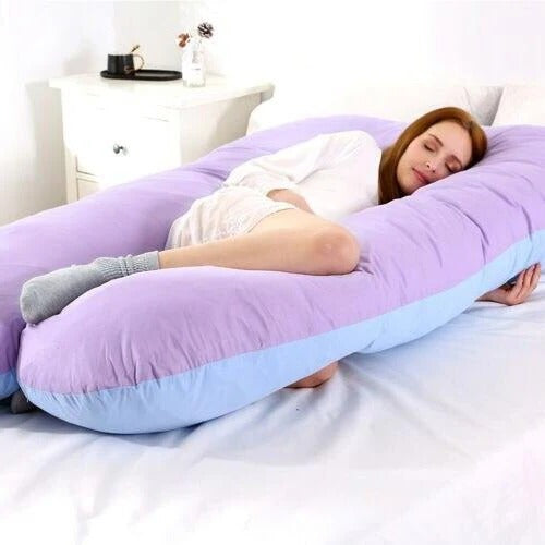 U-Shaped Full Support Body Pillow with Adjustable Memory Foam Fill