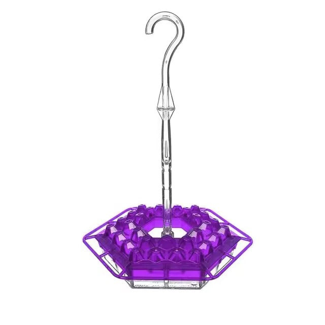 Ant Proof Hummingbird Feeder with Integrated Moat and 30 Feeding Ports