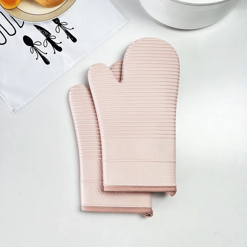 Non-Slip Heat-Resistant Silicone Oven Gloves