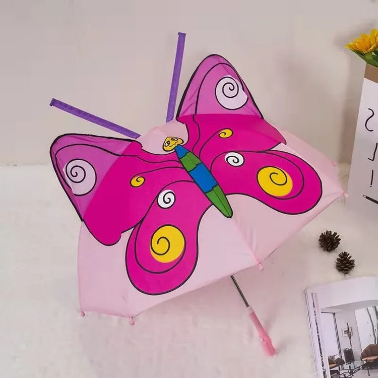 Kids Rainbow Umbrella with Easy Open Mechanism