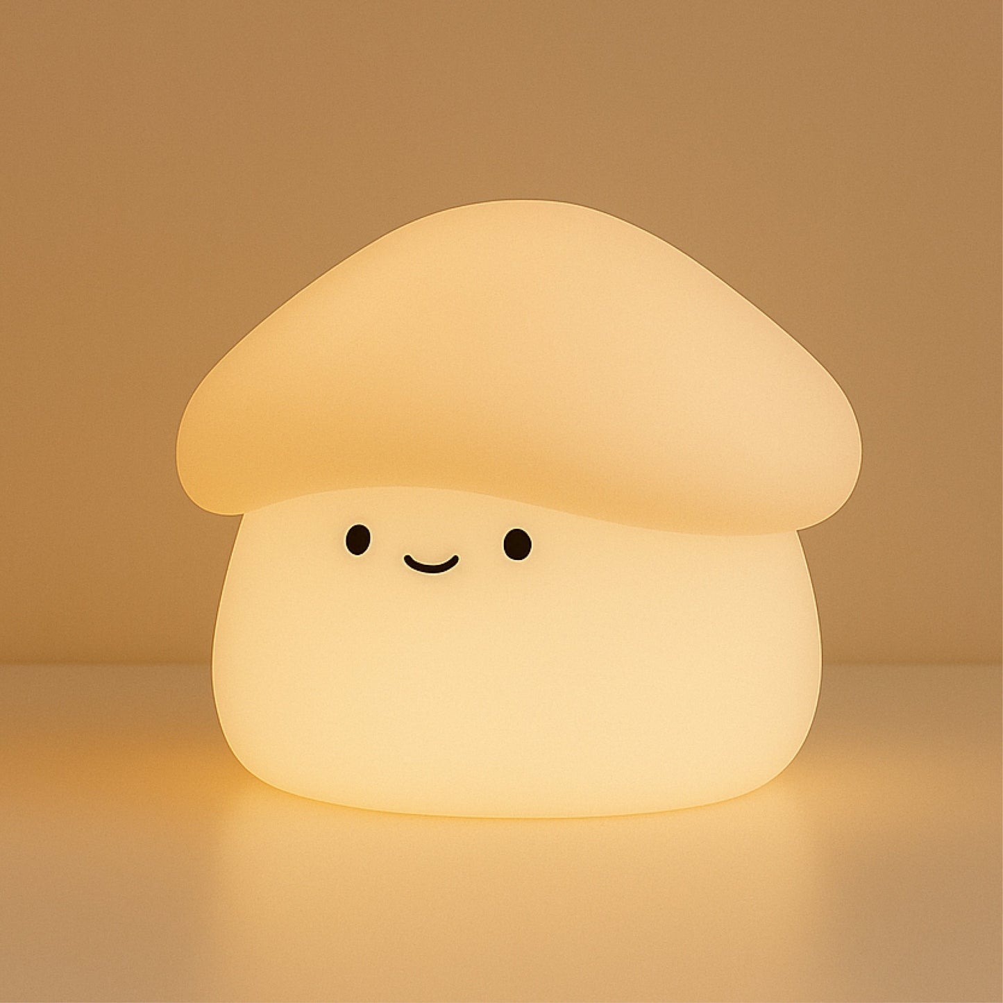 Soft Silicone Mushroom Night Light for Kids