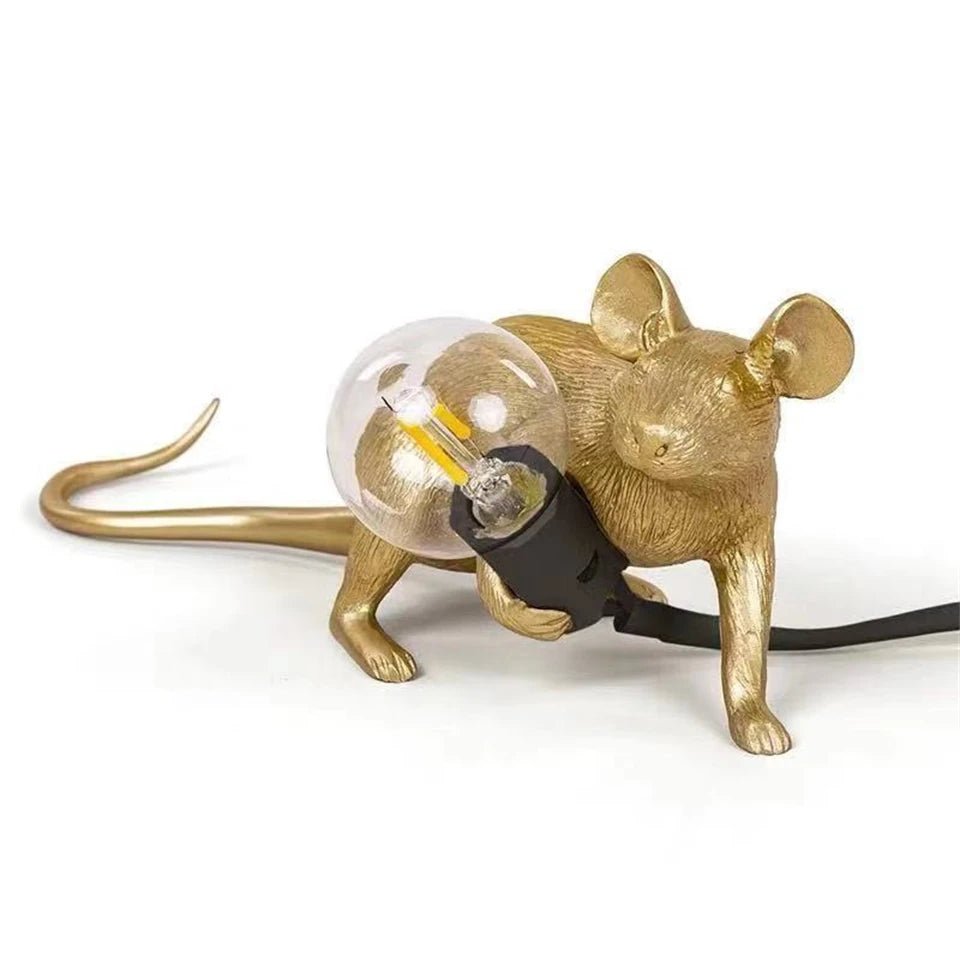 Animal Figurine LED Table Lamp with Warm Light