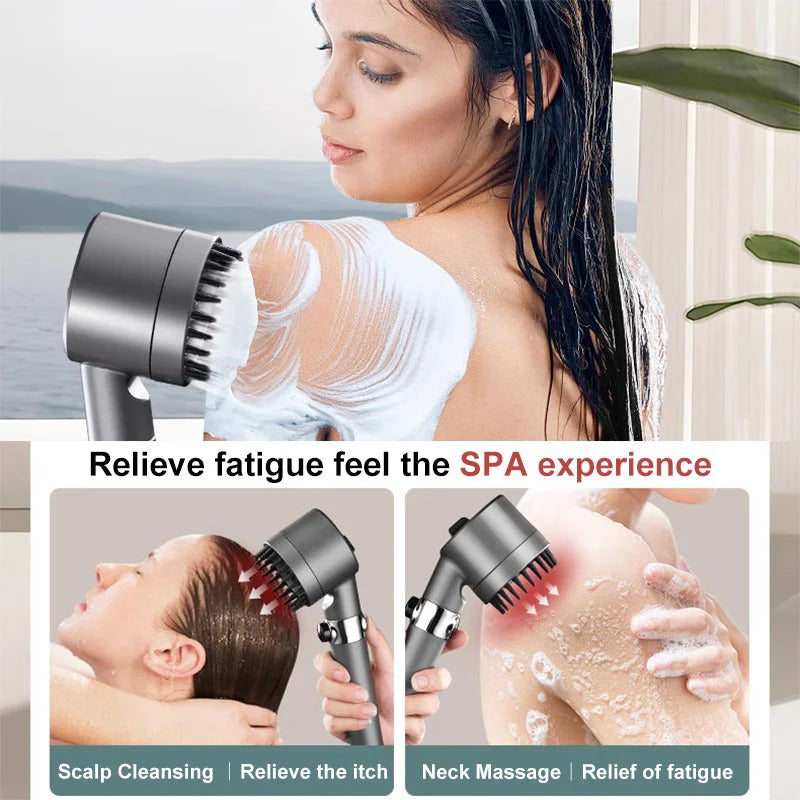High-Pressure Showerhead with Multi-Layer Filtration