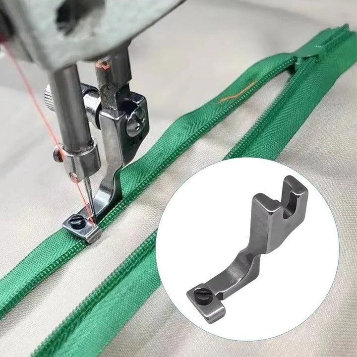 Invisible Zipper Presser Foot for Low-Shank Sewing Machines