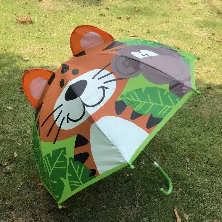 Kids Rainbow Umbrella with Easy Open Mechanism