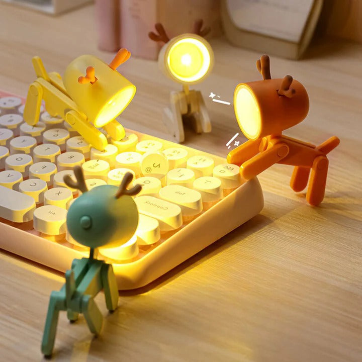 Rechargeable Animal Night Light with Soft LED Glow