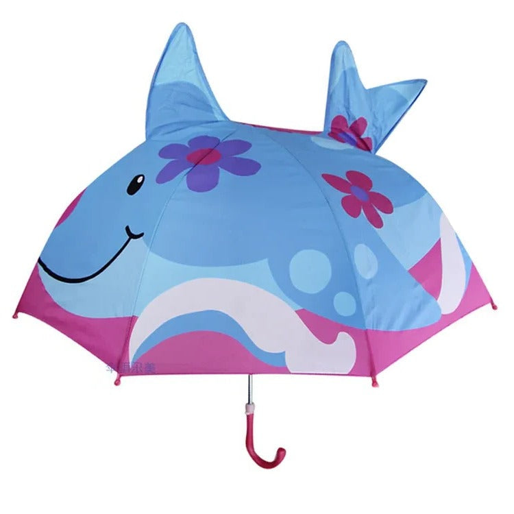 Kids Rainbow Umbrella with Easy Open Mechanism
