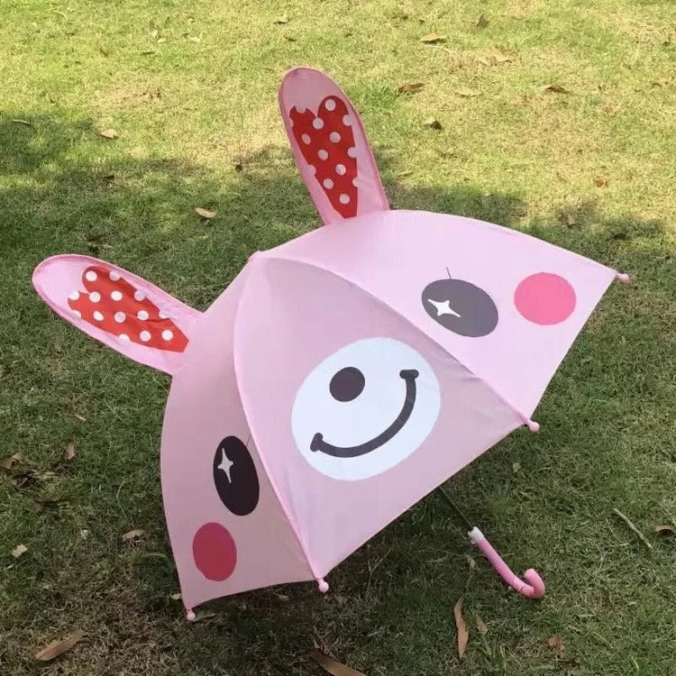 Kids Rainbow Umbrella with Easy Open Mechanism