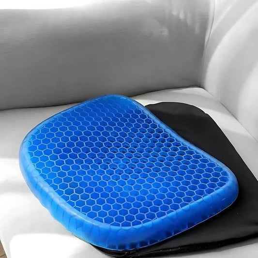 Orthopedic Gel Seat Cushion for Tailbone and Lower Back Pain Relief