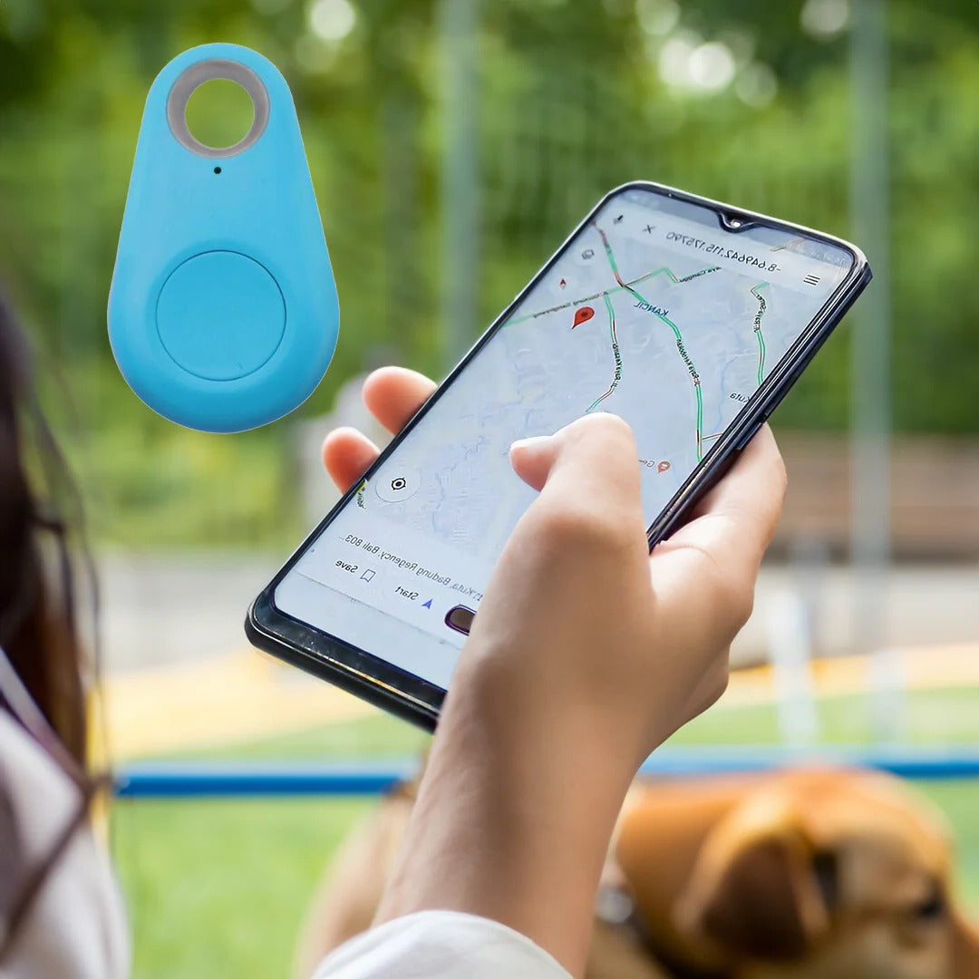 Waterproof Bluetooth GPS Pet Tracker for Dogs and Cats