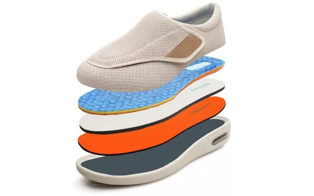 Wide Fit Diabetic Shoes with Memory Foam Insole