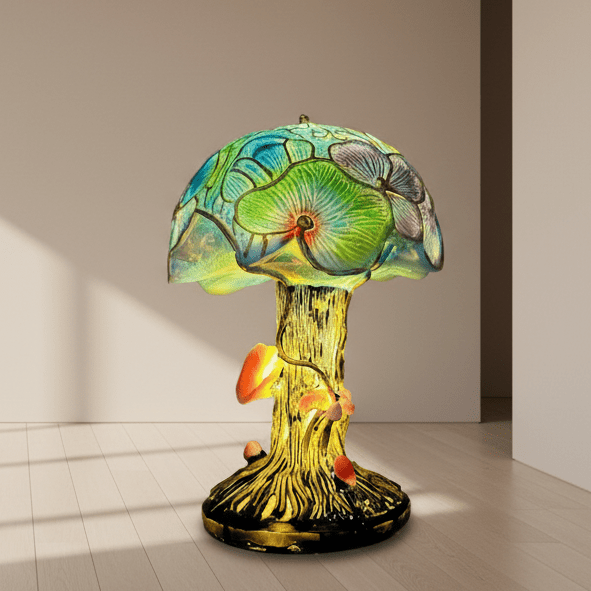 Mosaic Lamp for Soft Illumination & Relaxation