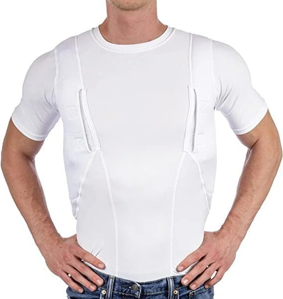 Concealed Carry Compression Holster T-Shirt for Men and Women