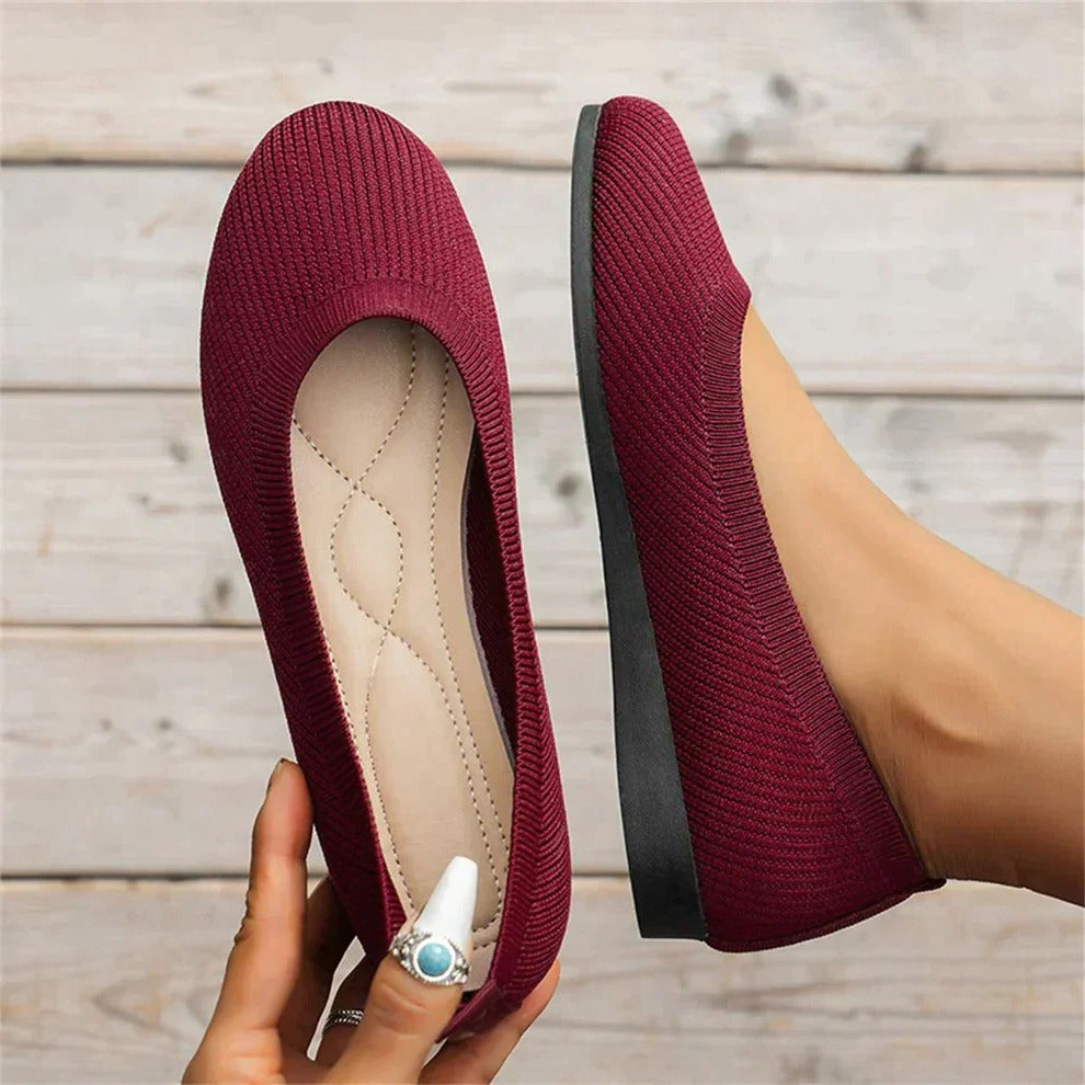 Orthopedic Slip-On Shoes with 360° Arch Support and Memory Foam Insoles