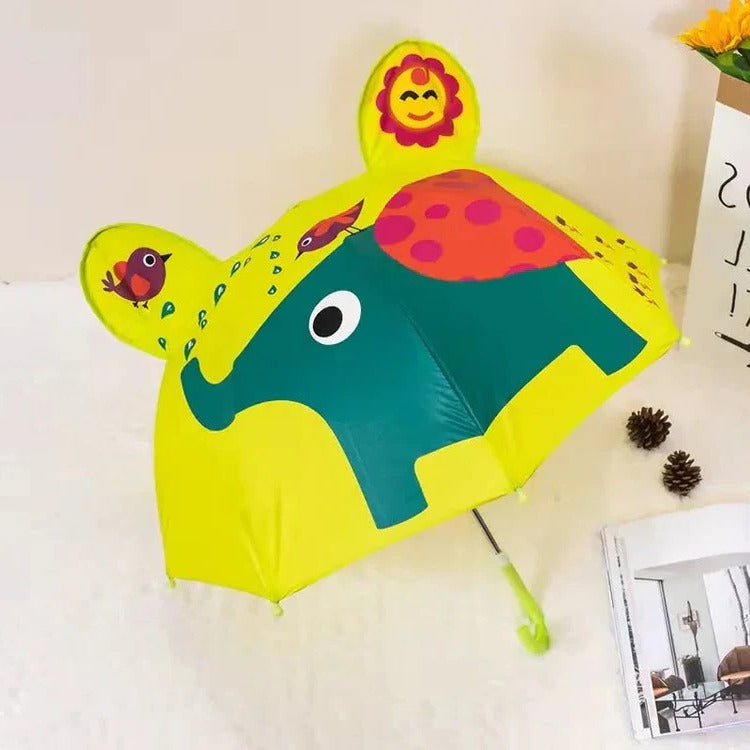 Kids Rainbow Umbrella with Easy Open Mechanism