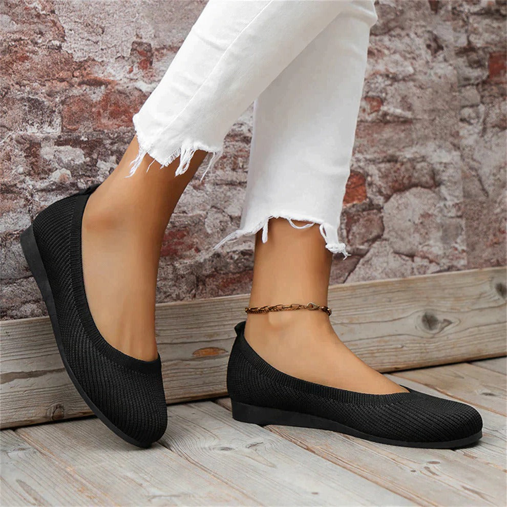 Orthopedic Slip-On Shoes with 360° Arch Support and Memory Foam Insoles