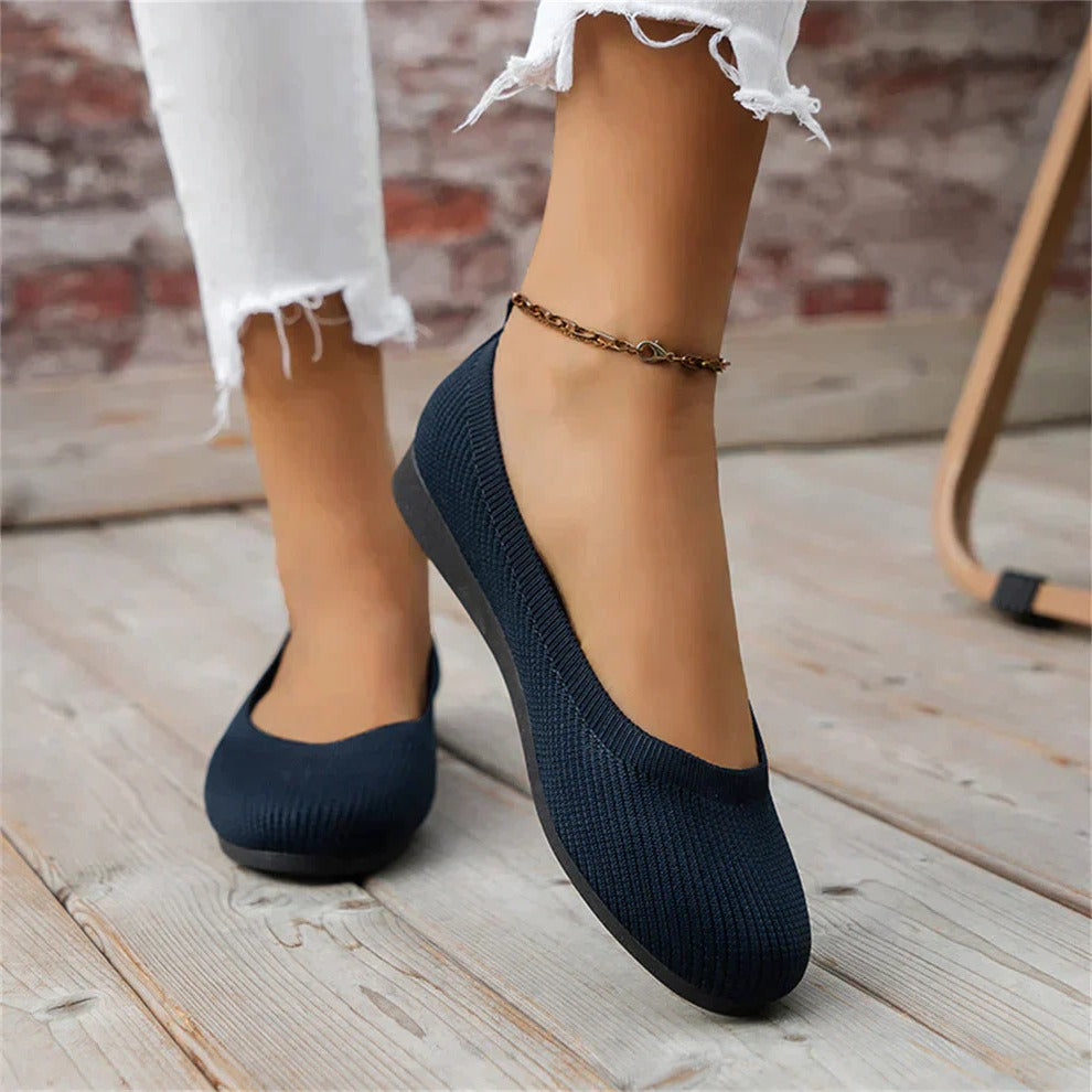 Orthopedic Slip-On Shoes with 360° Arch Support and Memory Foam Insoles