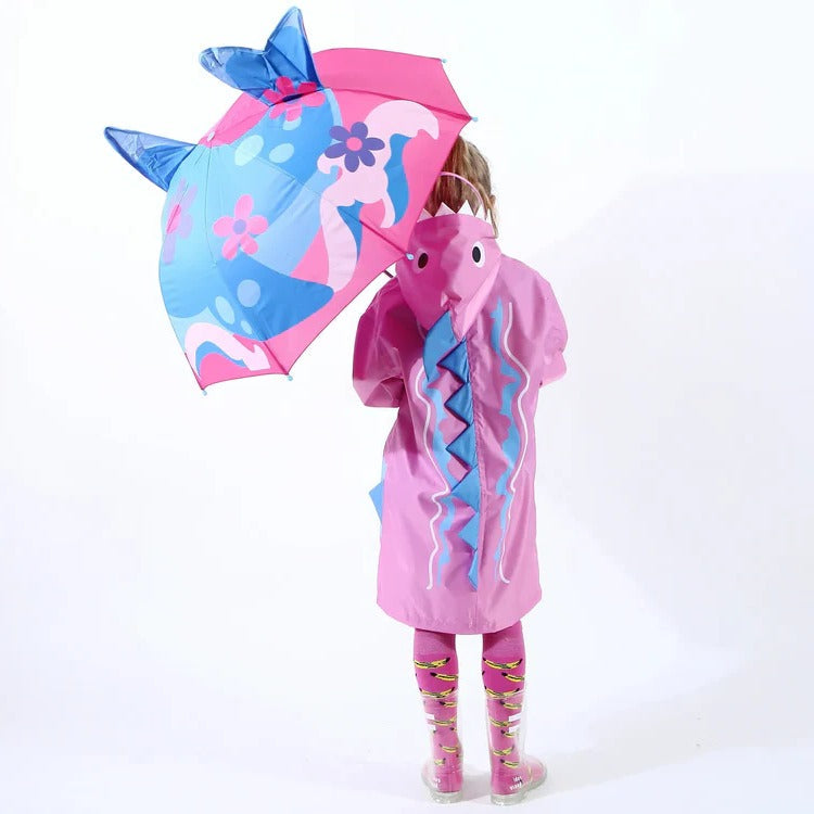 Kids Rainbow Umbrella with Easy Open Mechanism
