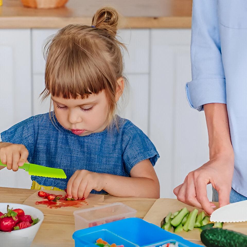 Kids 13-Piece Cooking Tool Set for Early Kitchen Skills
