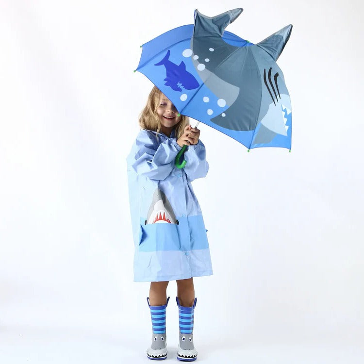 Kids Rainbow Umbrella with Easy Open Mechanism