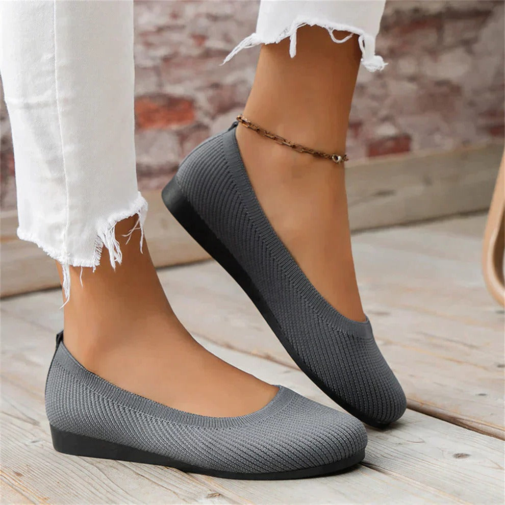 Orthopedic Slip-On Shoes with 360° Arch Support and Memory Foam Insoles