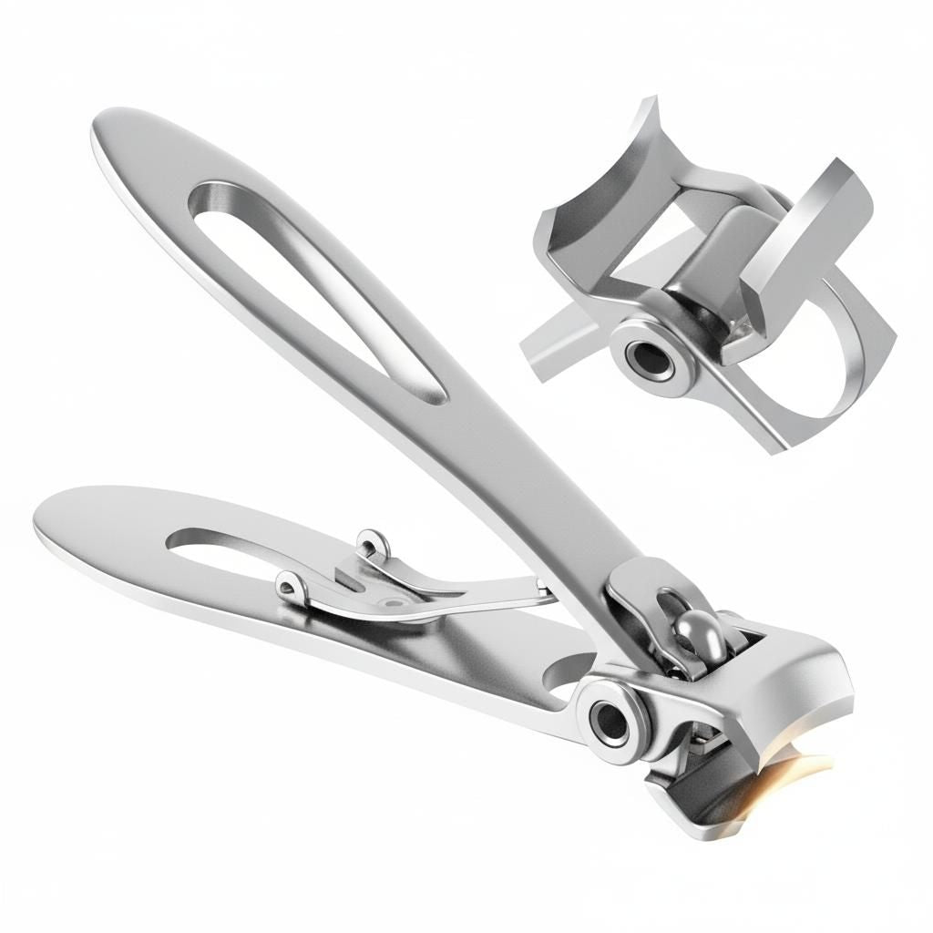 Heavy-Duty Nail Clipper for Thick and Hard Nails