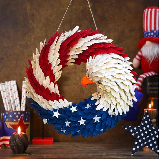 Eagle Wreath for Easter and Independence Day Decor